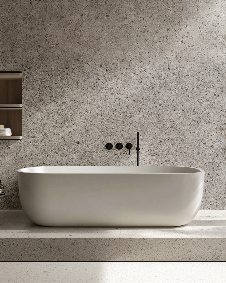 Gray Terrazzo